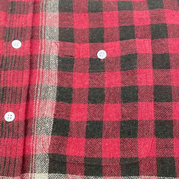 Polo Ralph Lauren Vintage Wool Cashmere Blend Plaid Button Down Flannel Shirt XS - Picture 4 of 15